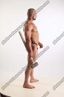 Duncan Standing Pose With Mace